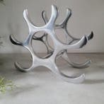 Michael Noll - Wijnrek - 6 flessen - Gepolijst Aluminium, Antiek en Kunst