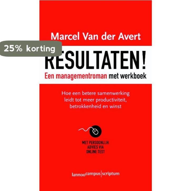 Resultaten! 9789077432273 M. Van den Avert, Livres, Économie, Management & Marketing, Envoi