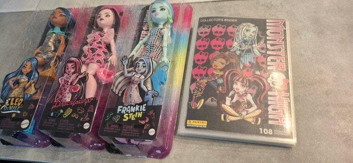 Mattel - Pop Cleo de Nile, Draculaura, Frankie Stein -, Antiek en Kunst, Antiek | Speelgoed