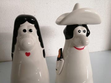 Armando Testa - Insegna Pubblicitaria Lavazza - Ceramica -