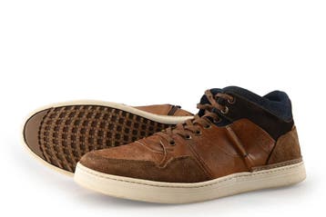 Bullboxer Sneakers in maat 44 Cognac, Kleding | Heren, Schoenen, Overige kleuren, Verzenden, Zo goed als nieuw, Sneakers