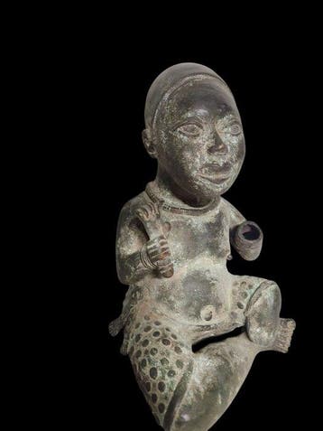 Beeldhouwkunst - leven - Nigeria (Zonder minimumprijs)