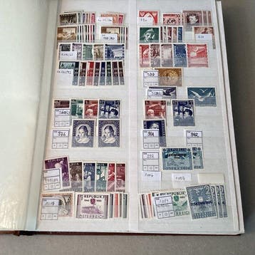 Oostenrijk - Leuk stockboekje postfris - Michel 776/1961, Timbres & Monnaies, Timbres | Europe | Autriche