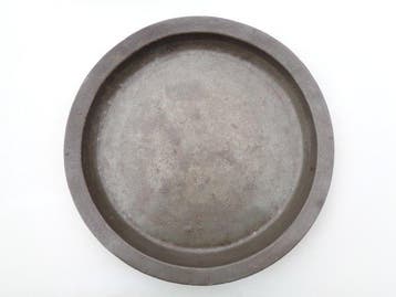 Grote diepe schotel (42 cm) - Plat de service - Étain
