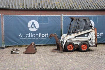 Veiling: Schranklader Bobcat 443 Diesel 1992 (Marge), Ophalen