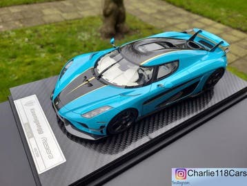 FrontiArt 1:18 - Modelauto - Koenigsegg Regera, Hobby en Vrije tijd, Nieuw