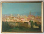 Marcel Peltier (1924-1998) - Les Remparts à Florence, Antiquités & Art, Art | Peinture | Classique