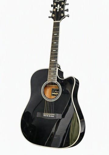Hagström - SIDRE2-CE-BLK - - Elektrische gitaar - China, Nieuw