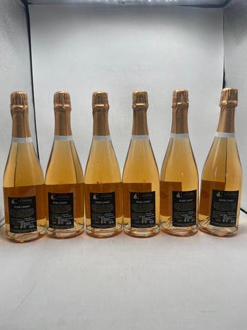 Roland Champion Rose Carat Rosé - Champagne AOC - 6, Nieuw