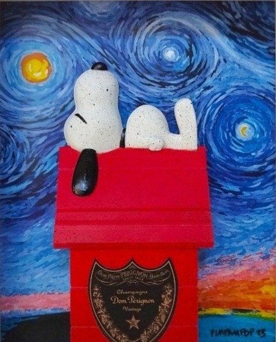 Pimpampo (XXI) - Snoopy House, Antiquités & Art, Art | Objets design