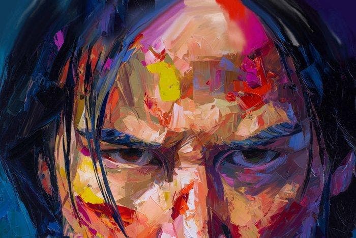 Canvas Fit - Alberto Ricardo - John Wick: El eco del hombre, Verzamelen, Film en Tv