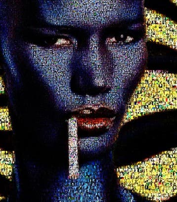 David Law (1967) - Crypto Grace Jones - Format XL 60x60