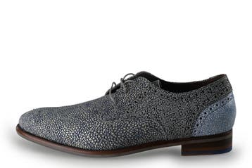 Floris van Bommel Veterschoenen in maat 40½ Blauw, Verzenden, Veterschoenen