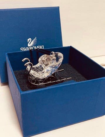 Swarovski - Beeldje - Christmas Ornament - Classic Sleigh