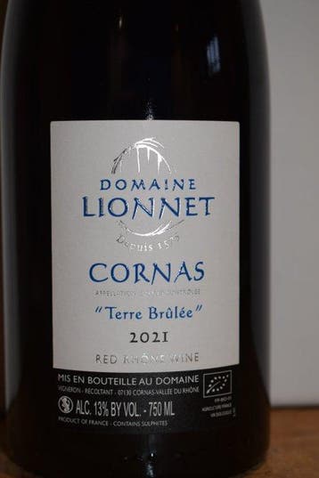 2021 Domaine Lionnet Terre Brûlée - Cornas - 6 Flessen