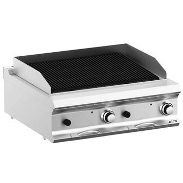 Lavasteengrill | DOMINA PRO 700 | Gas | Oppervlak 704x475, Verzenden, Nieuw in verpakking
