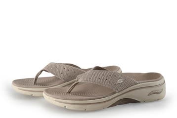 Skechers Sandalen in maat 39 Beige, Vêtements | Femmes, Chaussures, Verzenden, Sandalen of Muiltjes