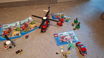Lego Set - 60010 60000 - City - 60010 Fire Helicopter