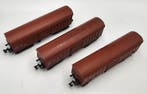 Minitrix N - 3501 - Modeltrein goederenwagon (3) - Drie