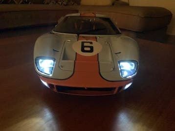 Altaya 1:8 - Voiture de course miniature - Ford GT 40 #6, Hobby en Vrije tijd, Nieuw