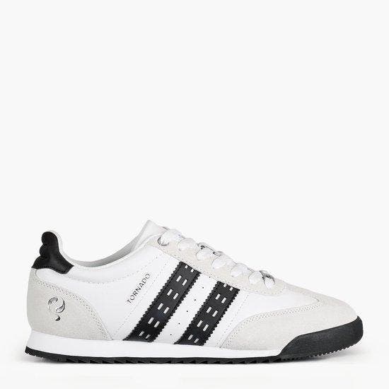 Heren Sneaker Tornado - Wit/Zwart Maat 43 (Herenschoenen), Kleding | Heren, Schoenen, Nieuw, Verzenden