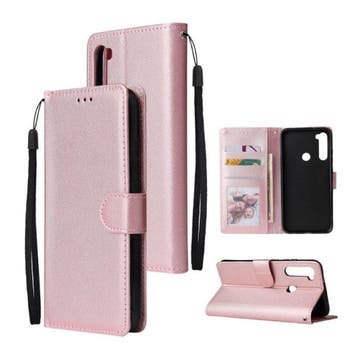 Xiaomi Pocophone F1 Leren Flip Case Portefeuille - PU Leer, Télécoms, Verzenden
