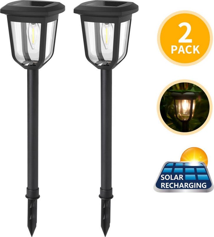Aigostar LED Tuinverlichting  - Buitenverlichting - 2 stuks, Tuin en Terras, Buitenverlichting, Nieuw, Verzenden