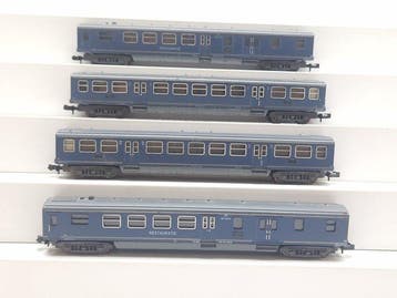 Minitrix N - 3020/3021 - Wagon de passagers pour trains, Hobby & Loisirs créatifs, Trains miniatures | Échelle N