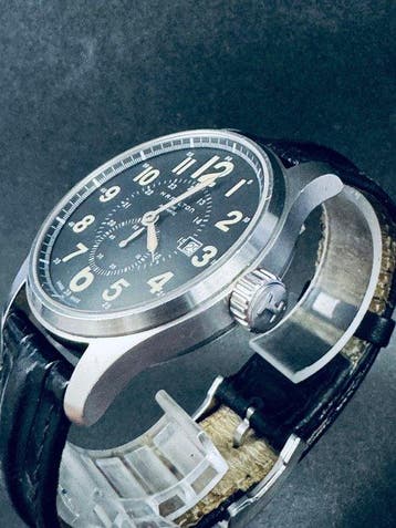 Hamilton - Khaki Automatic - H706550 - Homme - 2010-2020, Nieuw