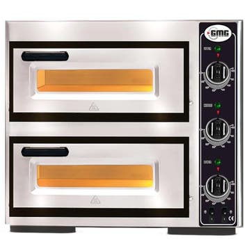 Pizzaoven | CLASSIC | Elektrisch | 1+1x Ø39cm | 85°C/455°C, Verzenden