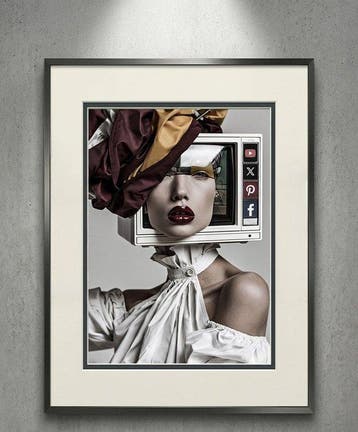 Aiana Roz - The Digital Cage - Fine Art Photography –