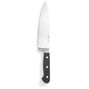 Koksmes | KitchenLine | RVS | Zwart | Lengte 340mm HENDI, Verzenden, Nieuw in verpakking