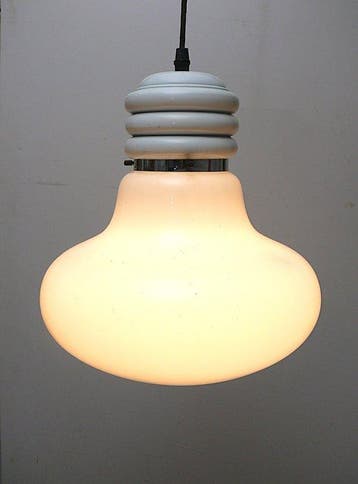 Lamp - Gloeilamp - Glas, Metaal - Geïnspireerd door Ingo