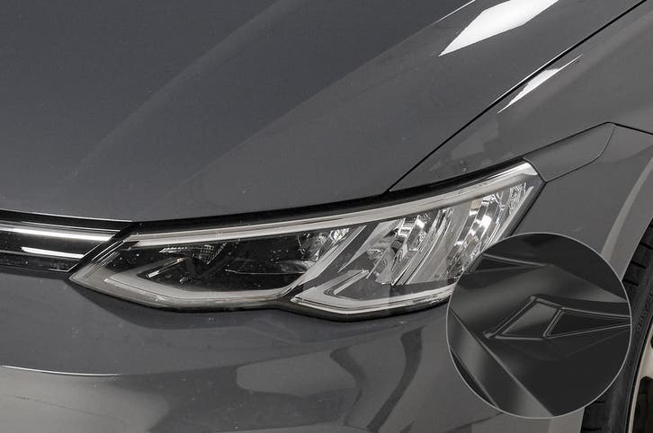 Koplampspoilers voor VW Golf 8 (Type CD) SB310-G, Auto-onderdelen, Carrosserie, Nieuw, Verzenden