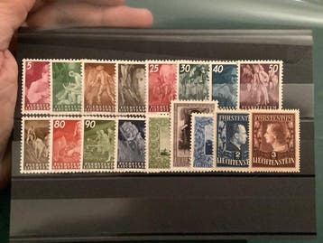 Liechtenstein 1951 - Volledige jaargang met vorstenpaar -