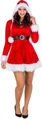 2dekans | Dressforfun Vrouwenkostuum Mrs. Santa Claus S -, Ophalen of Verzenden, Nieuw