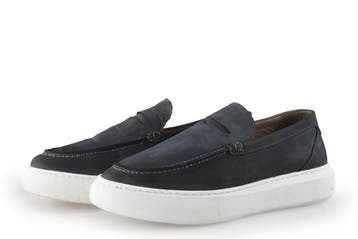Manfield Instappers in maat 41 Blauw, Manfield, Overige typen, Gedragen, Verzenden