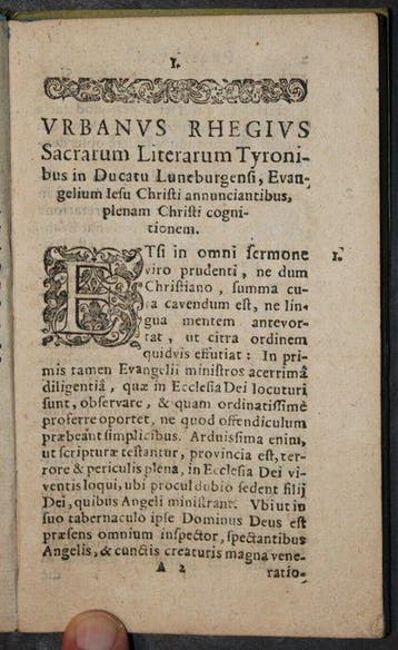 Urbanus Rhegius - Formvlae Qvaedam Cavte Et Citra Scandalum