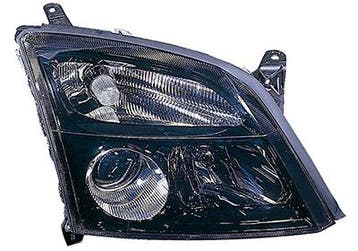 Opel Vectra C 2002-2005 Zwart Koplamp Rechts (Koplampen), Verzenden
