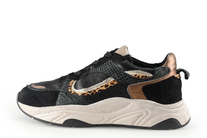 Nelson Sneakers in maat 38 Zwart, Kleding | Dames, Schoenen, Zwart, Gedragen, Sneakers, Verzenden