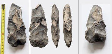 Paleolithisch Vuursteen Hand axe, set van 6