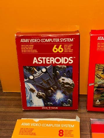 Atari - Atari videogiochi lotto da 4 / Asteroids, Combat,, Games en Spelcomputers, Nieuw