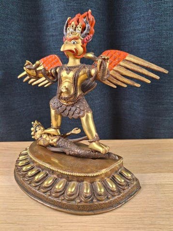 Bronzen Garuda - Bronze - Népal (Sans prix de réserve), Antiquités & Art