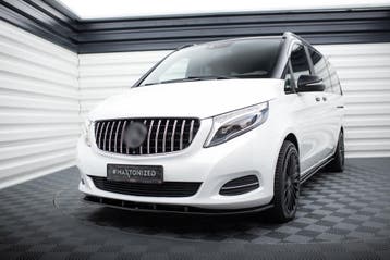 Front splitter V.2 voor Mercedes Benz V-Klasse W447, Ophalen of Verzenden