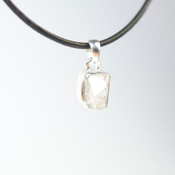 Herkimer-diamant Hanger / nieuw- 2 g - (1), Verzamelen