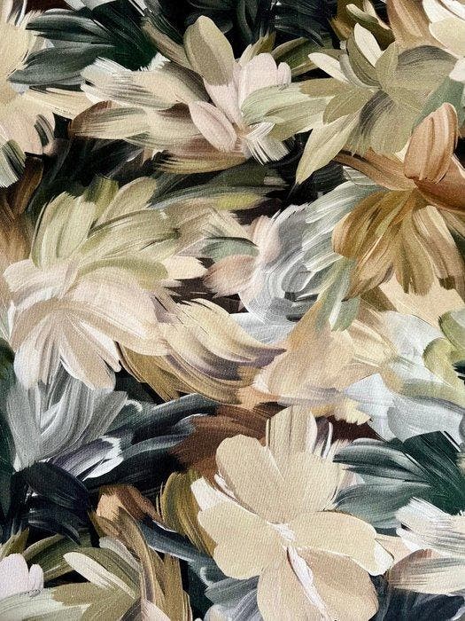 Exclusief puur linnenweefsel, olieverfschilderij met, Antiek en Kunst, Antiek | Tapijten, Tafelkleden en Textiel