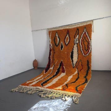 Vloerkleed - 250 cm - 137 cm - Handgeweven Marokkaanse wol, Nieuw