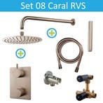 Wiesbaden Regendouche Inbouw | Caral | Rechthoek met, Ophalen of Verzenden, Nieuw, Kraan