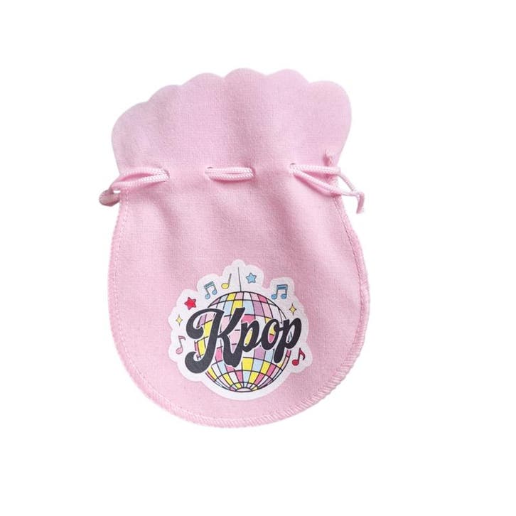 Zakje met Kpop embleem roze (Emblemen), Hobby en Vrije tijd, Kledingapplicaties en Hotfix, Nieuw, Ophalen of Verzenden