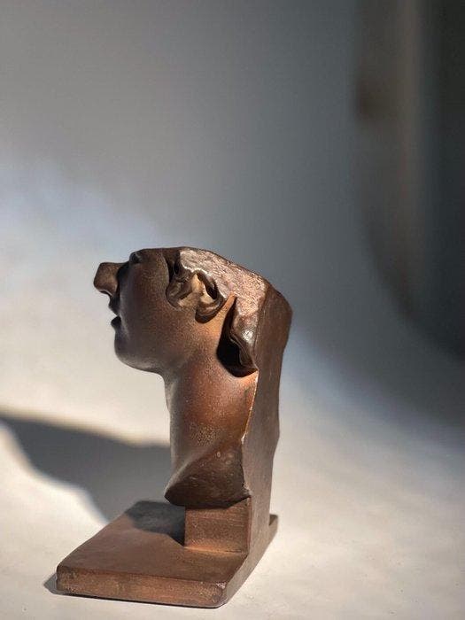 Statue, Ancient Greek Statue of Alexander the Great - 12 cm, Antiquités & Art, Curiosités & Brocante